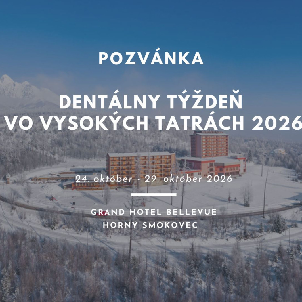 Kongres Dentálny týždeň vo Vysokých Tatrách 2026-banner